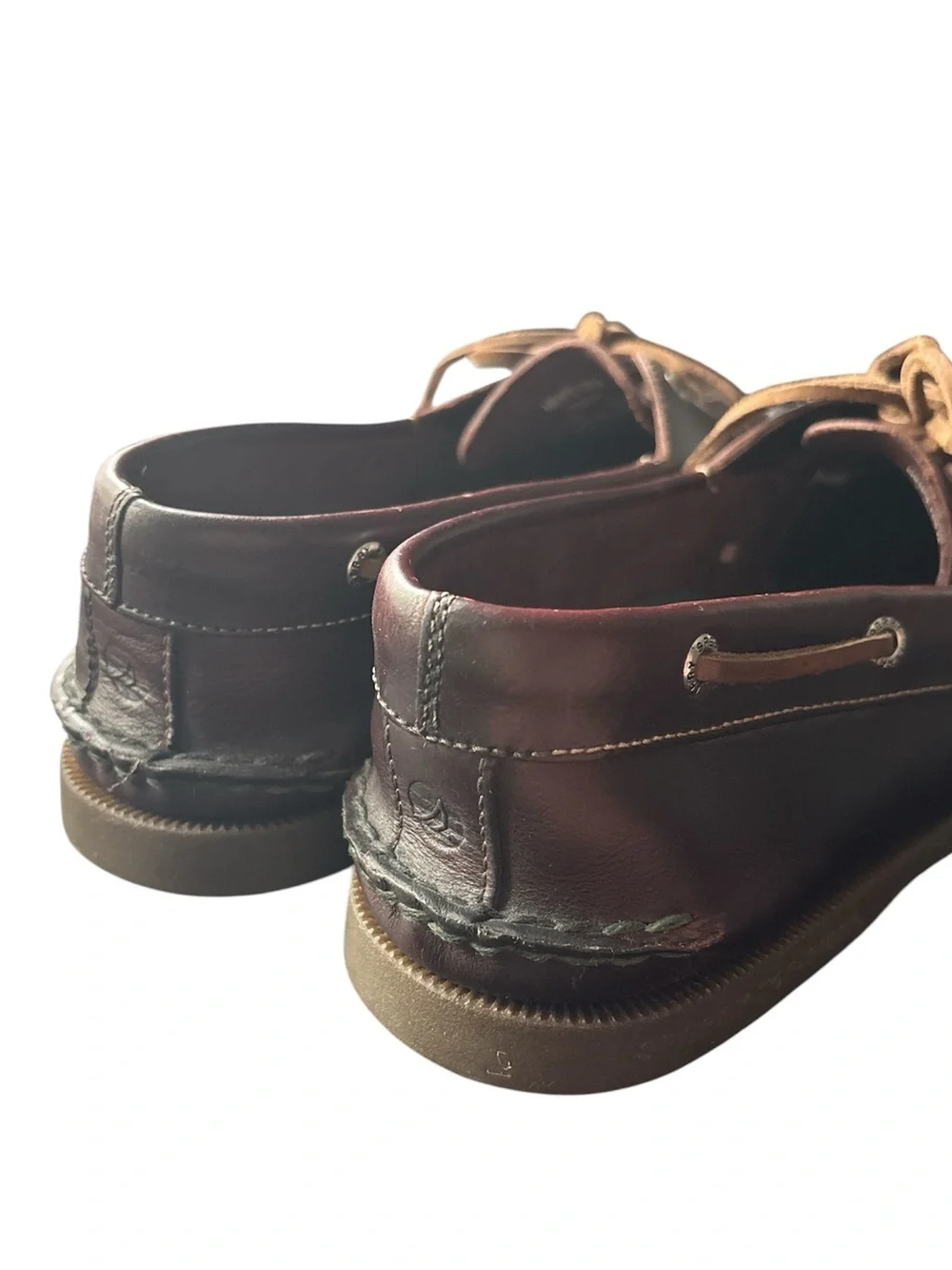 Mens Sperry Authentic Original 2-Eye Boat Shoes Amaretto 12